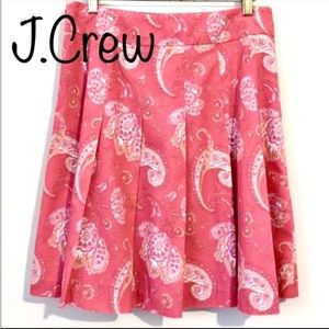 Like New - J.CREW A-Line Pleated Skirt